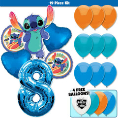 19pc Kit w/ Blue #8 Balloon
