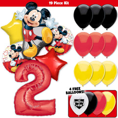 19pc Kit w/ Red #2 Balloon