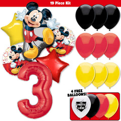 19pc Kit w/ Red #3 Balloon