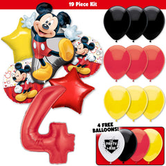19pc Kit w/ Red #4 Balloon