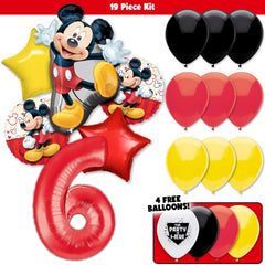 19pc Kit w/ Red #6 Balloon