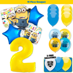 19pc Kit w/ Yellow #2 Balloon