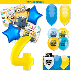 19pc Kit w/ Yellow #4 Balloon