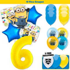 19pc Kit w/ Yellow #6 Balloon