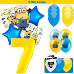 19pc Kit w/ Yellow #7 Balloon