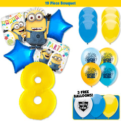 19pc Kit w/ Yellow #8 Balloon