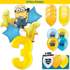 19pc Kit w/ Yellow #3 Balloon