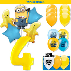 19pc Kit w/ Yellow #4 Balloon