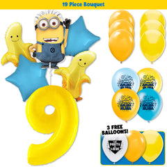 19pc Kit w/ Yellow #9 Balloon