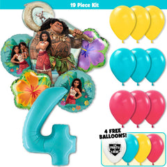 19pc Kit w/ Sky Blue #4 Balloon