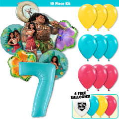 19pc Kit w/ Sky Blue #7 Balloon
