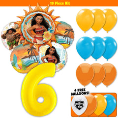 19pc Kit w/ Yellow #6 Balloon