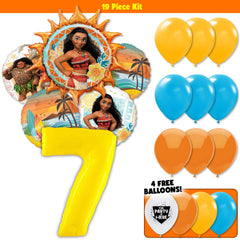 19pc Kit w/ Yellow #7 Balloon