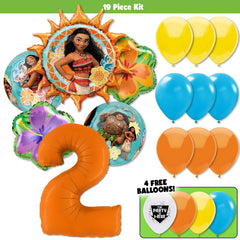 19pc Kit w/ Orange #2 Balloon