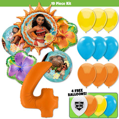 19pc Kit w/ Orange #4 Balloon