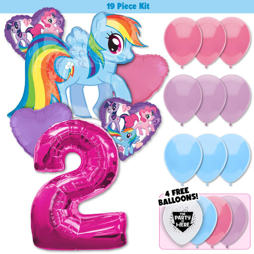 19pc Kit w/ Pink #2 Balloon