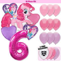 19pc Kit w/ Pink #6 Balloon