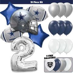 19pc Kit w/ Silver #2 Balloon