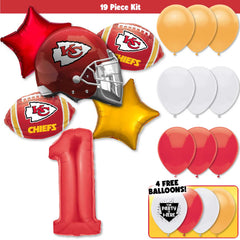 19pc Kit w/ Red #1 Balloon - Xavier Worthy