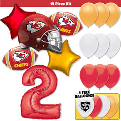 19pc Kit w/ Red #2 Balloon