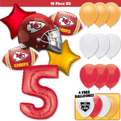 19pc Kit w/ Red #5 Balloon