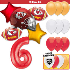 19pc Kit w/ Red #6 Balloon