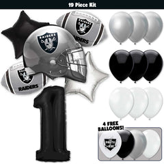 19pc Kit w/ Black #1 Balloon