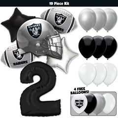 19pc Kit w/ Black #2 Balloon