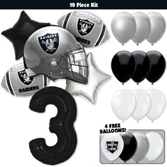 19pc Kit w/ Black #3 Balloon