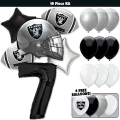 19pc Kit w/ Black #7 Balloon