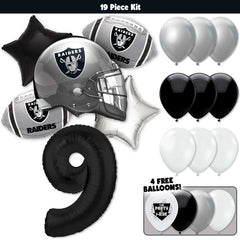 19pc Kit w/ Black #9 Balloon