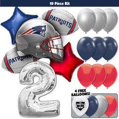 19pc Kit w/ Silver #2 Balloon