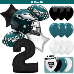 19pc Kit w/ Black #2 Balloon