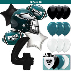 19pc Kit w/ Black #4 Balloon