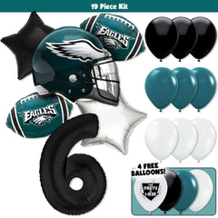 19pc Kit w/ Black #6 Balloon - DeVonta Smith