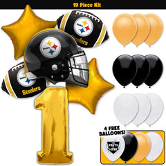 19pc Kit w/ Gold #1 Balloon