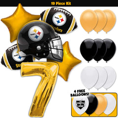 19pc Kit w/ Gold #7 Balloon - Ben Roethlisberger