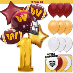19pc Kit w/ Gold #1 Balloon