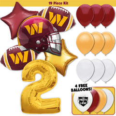 19pc Kit w/ Gold #2 Balloon