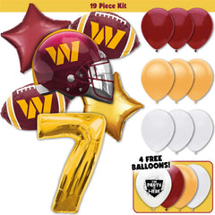 19pc Kit w/ Gold #7 Balloon