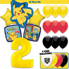 19pc Kit w/ Yellow #2 Balloon