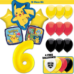 19pc Kit w/ Yellow #6 Balloon