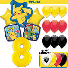 19pc Kit w/ Yellow #8 Balloon