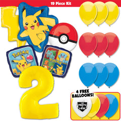 19pc Kit w/ Yellow #2 Balloon