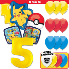19pc Kit w/ Yellow #5 Balloon