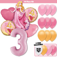 19pc Kit w/ Pastel Pink #3 Balloon