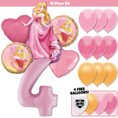 19pc Kit w/ Pastel Pink #4 Balloon