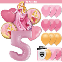 19pc Kit w/ Pastel Pink #5 Balloon