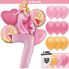 19pc Kit w/ Pastel Pink #7 Balloon