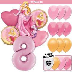 19pc Kit w/ Pastel Pink #8 Balloon